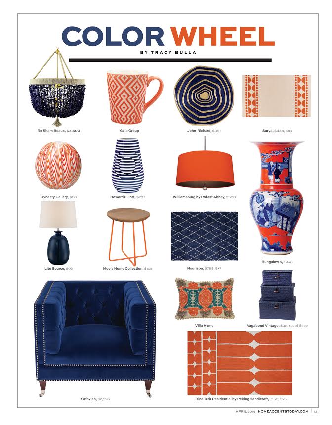 Home Accents Today - April 2016 Color Wheel